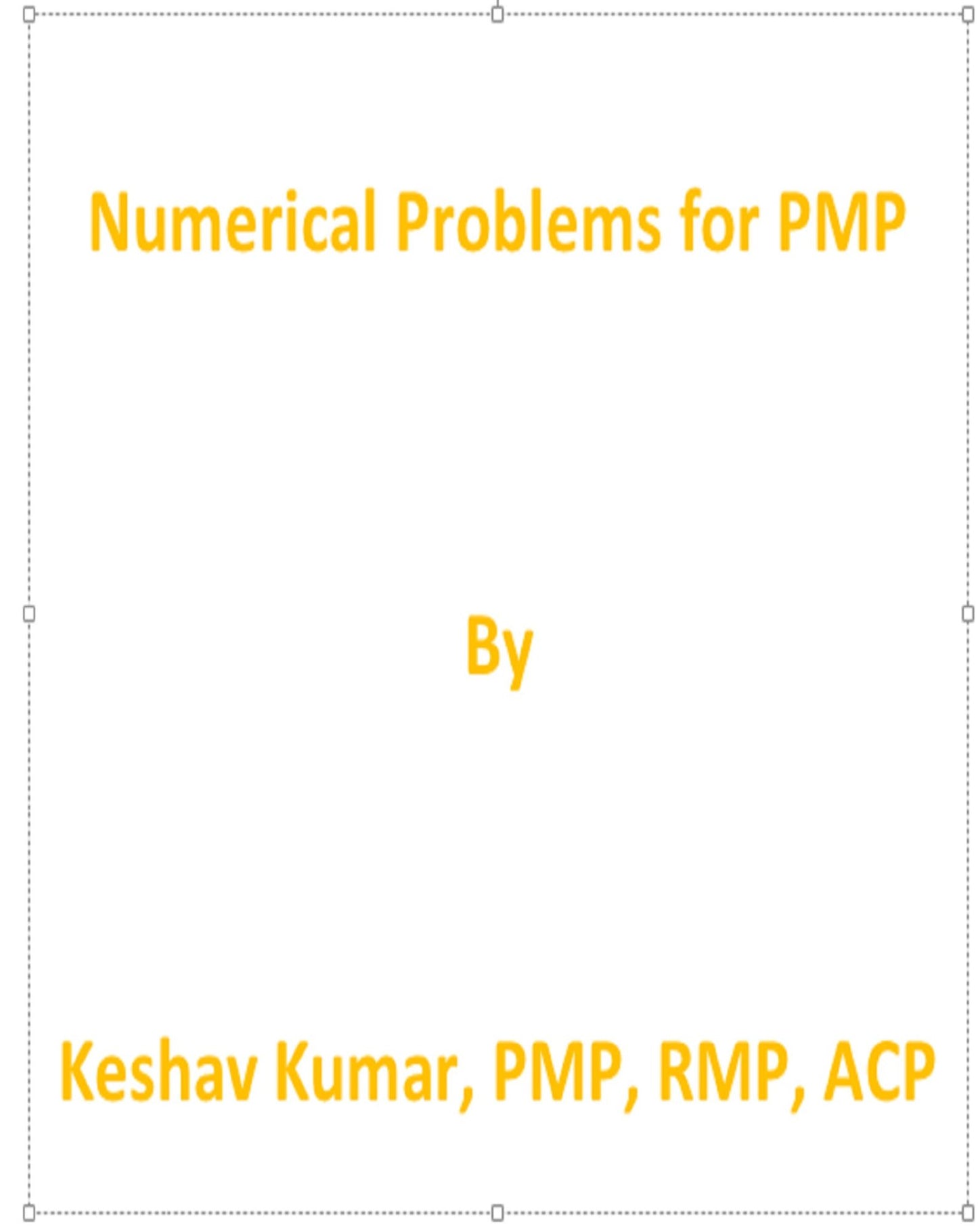 Numerical Problems for PMP