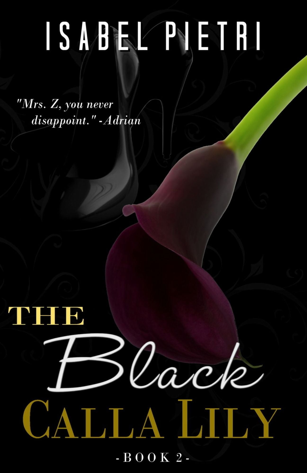 The Black Calla Lily