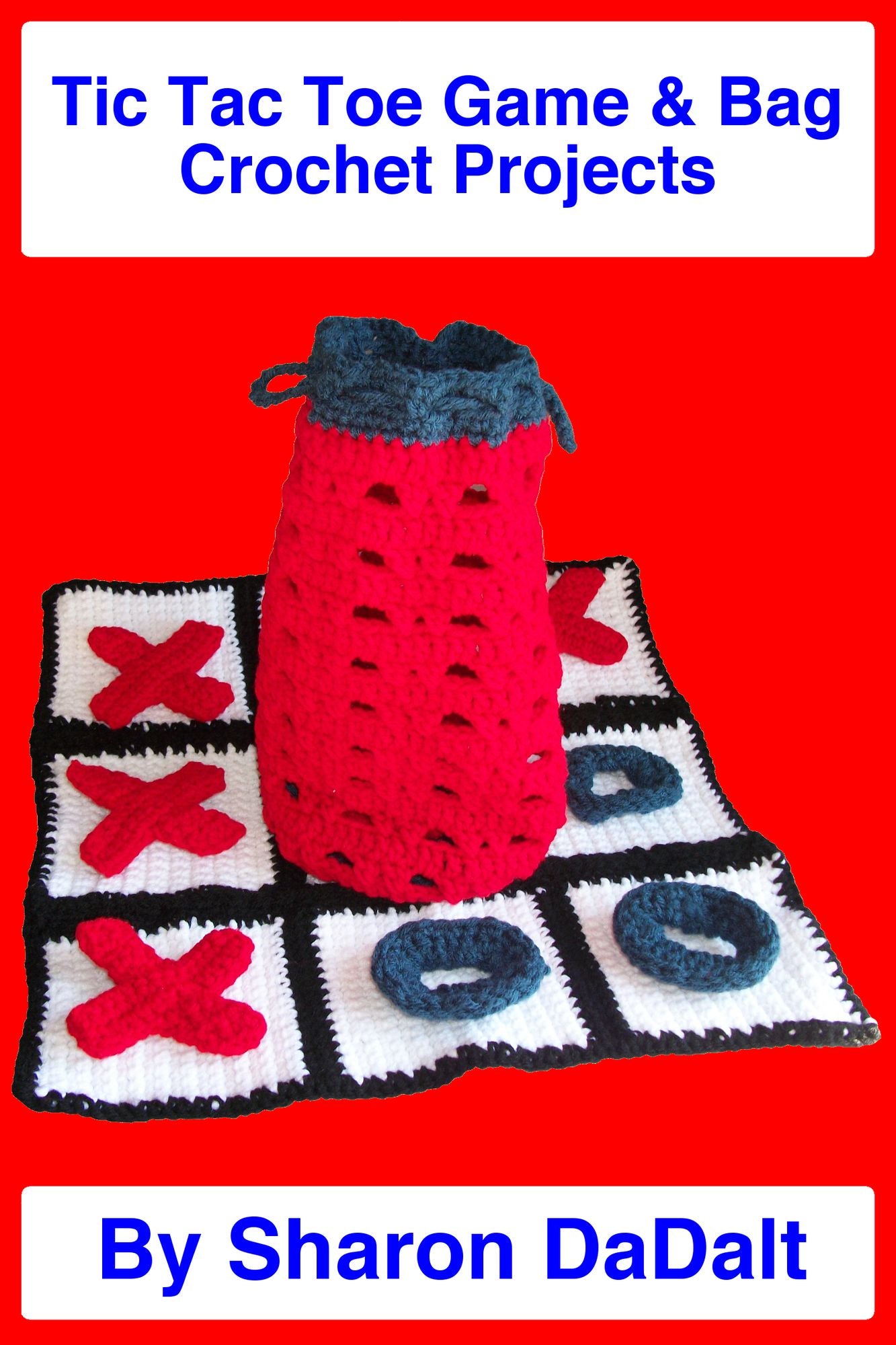 Tic Tac Toe Game & Bag Crochet Projects