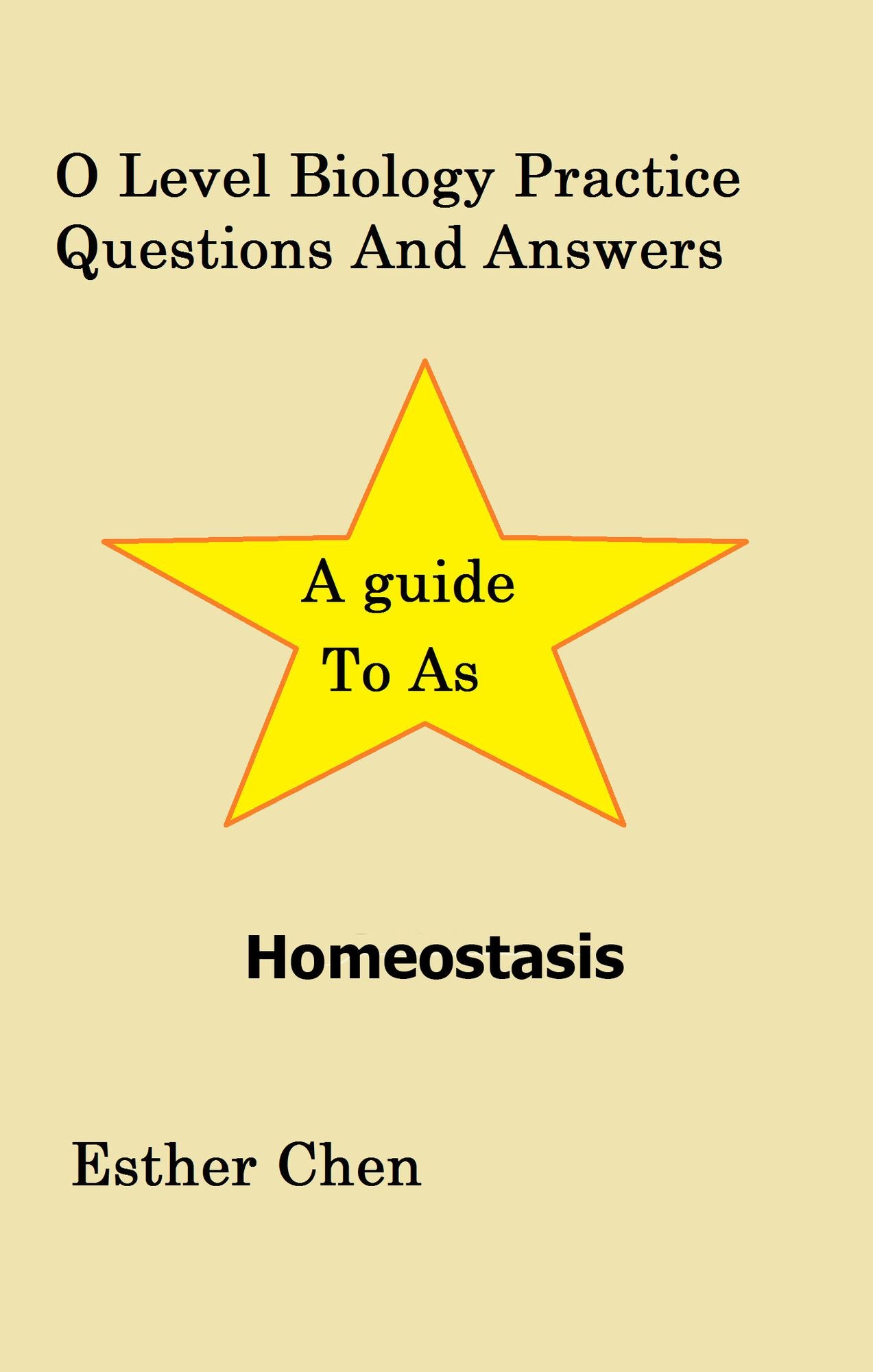 O Level Biology Practice Questions And Answers Homeostasis