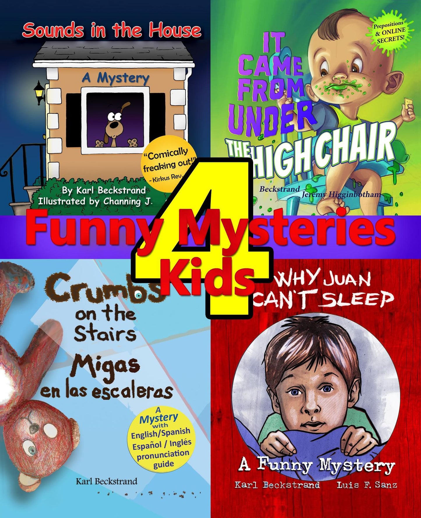 4 Mysteries for Kids: Humor, Activities & Intrigue for Minors