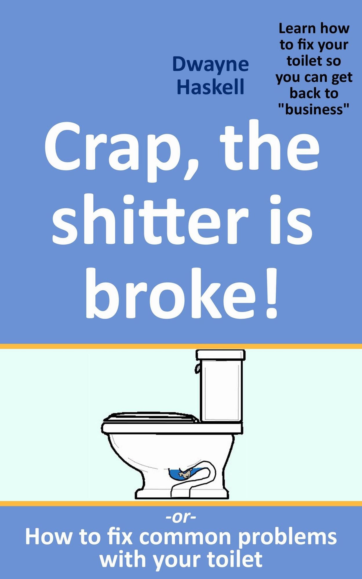 Crap, The Shitter Is Broke! -Or- How To Fix Common Problems With Your Toilet