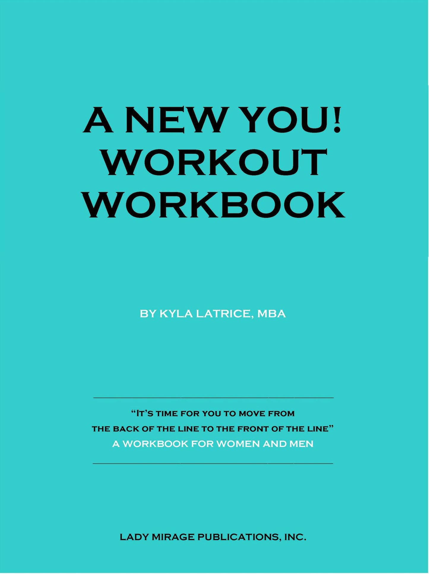 A New You! Workout Workbook