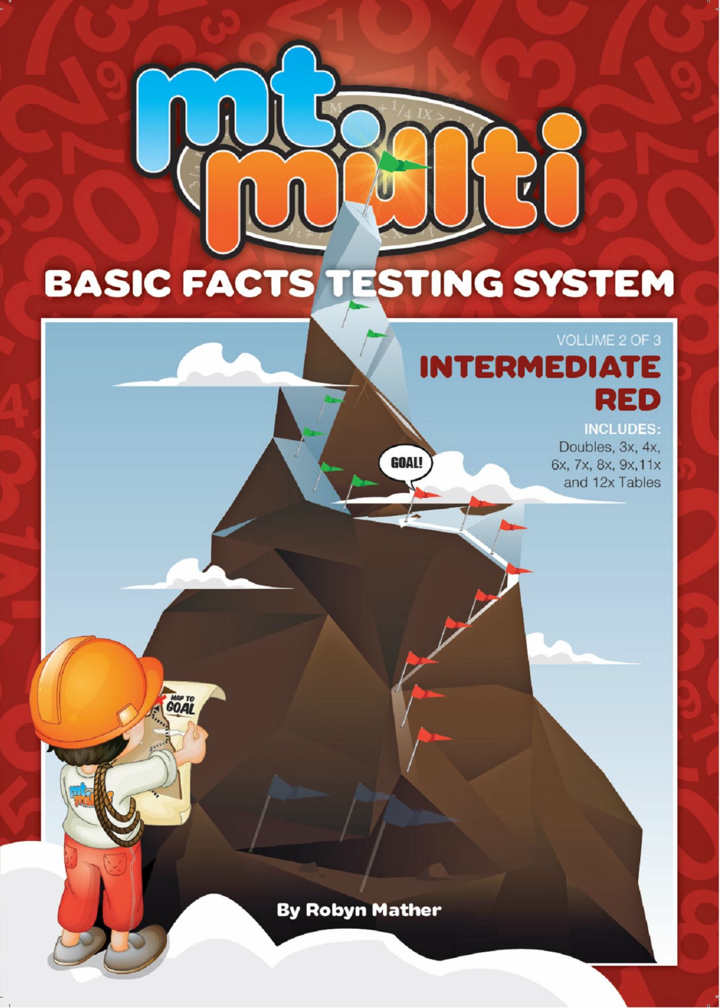 Mt. Multi Basic Facts Testing System Volume 2 Intermediate Red