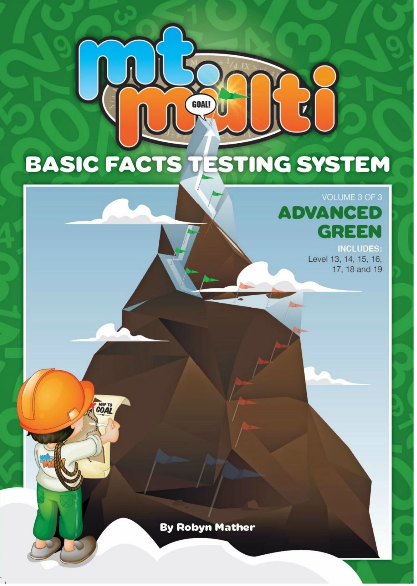 Mt. Multi Basic Facts Testing System Volume 3 Advanced Green
