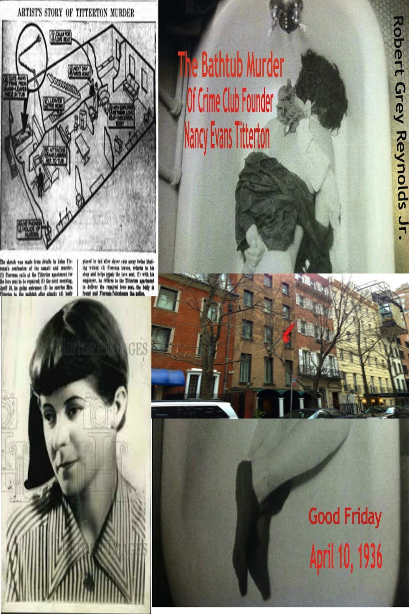 The Bathtub Murder Of Crime Club Founder Nancy Evans Titterton Good Friday April 10, 1936