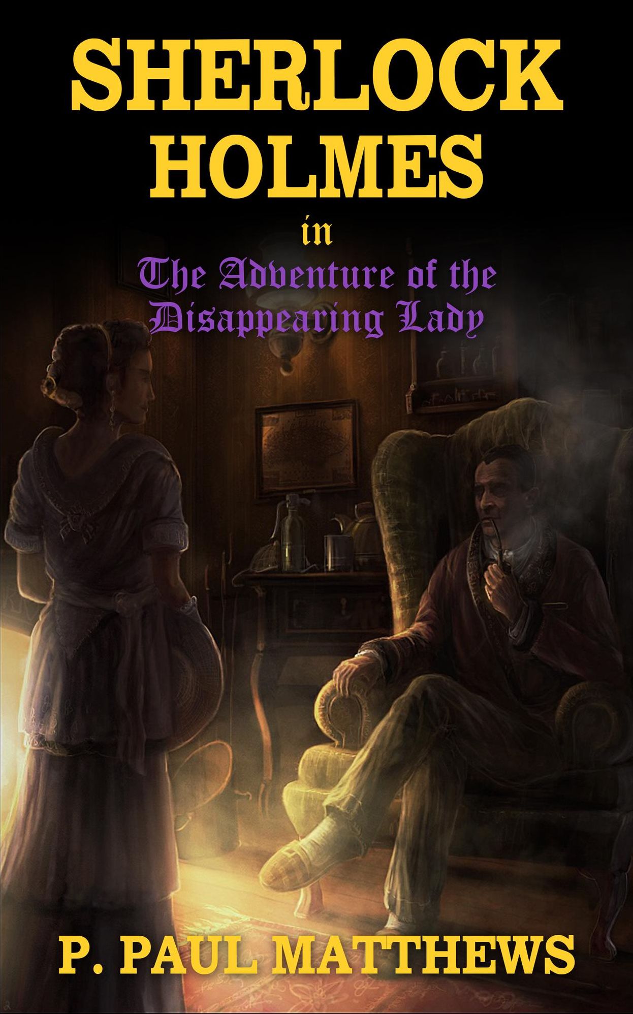 Sherlock Holmes in The Adventure of the Disappearing Lady