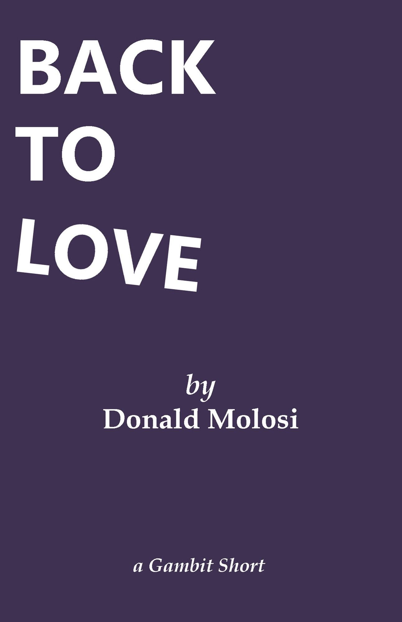 Back To Love