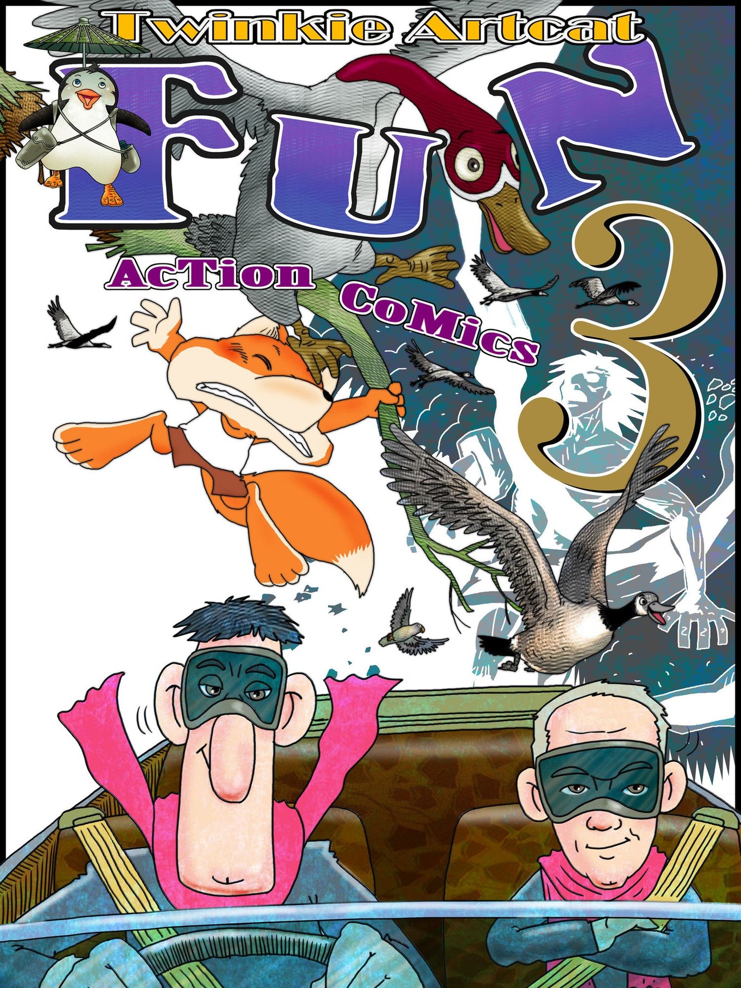 Fun Action Comics 3
