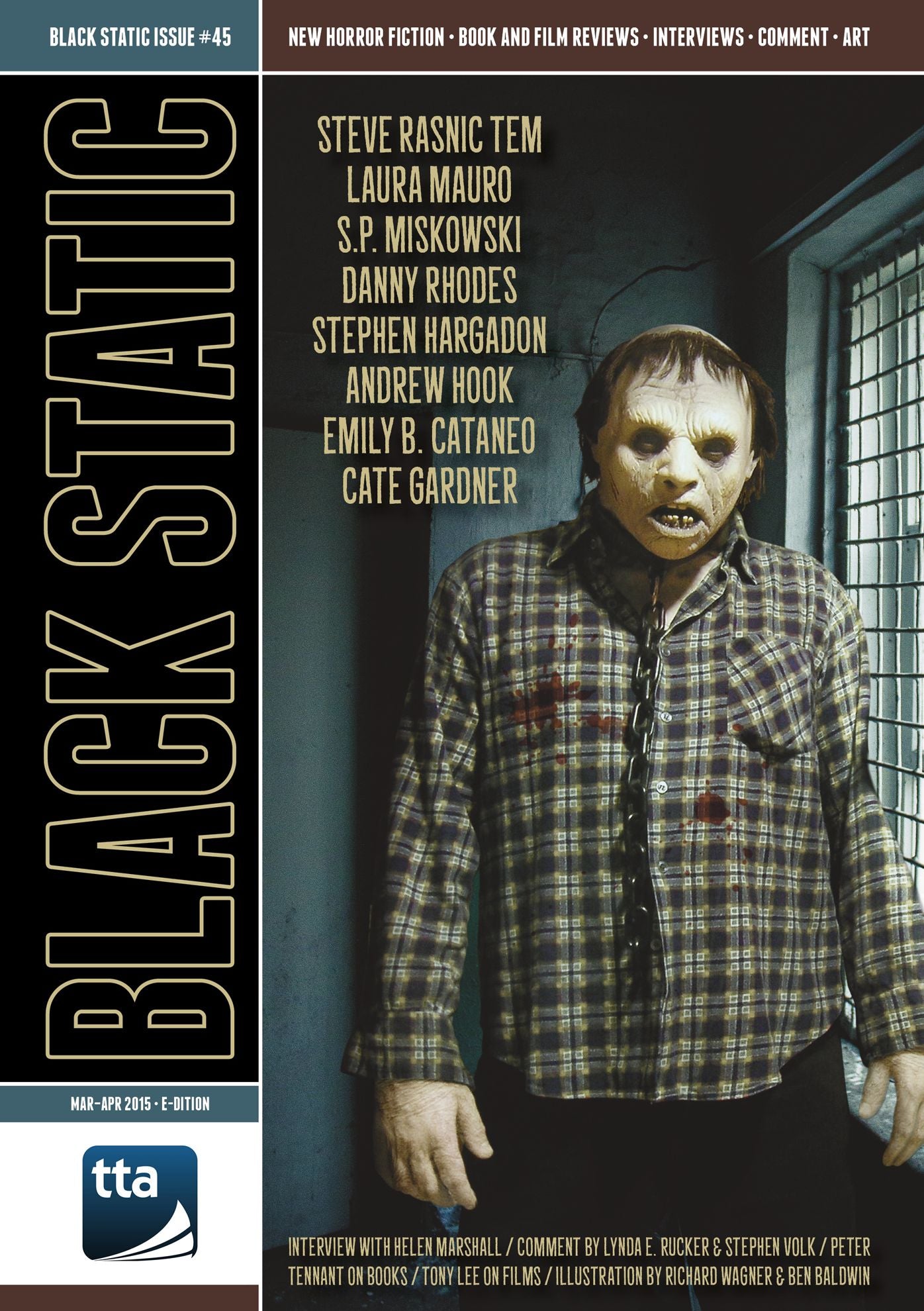 Black Static #45 Horror Magazine (Mar - Apr 2015)