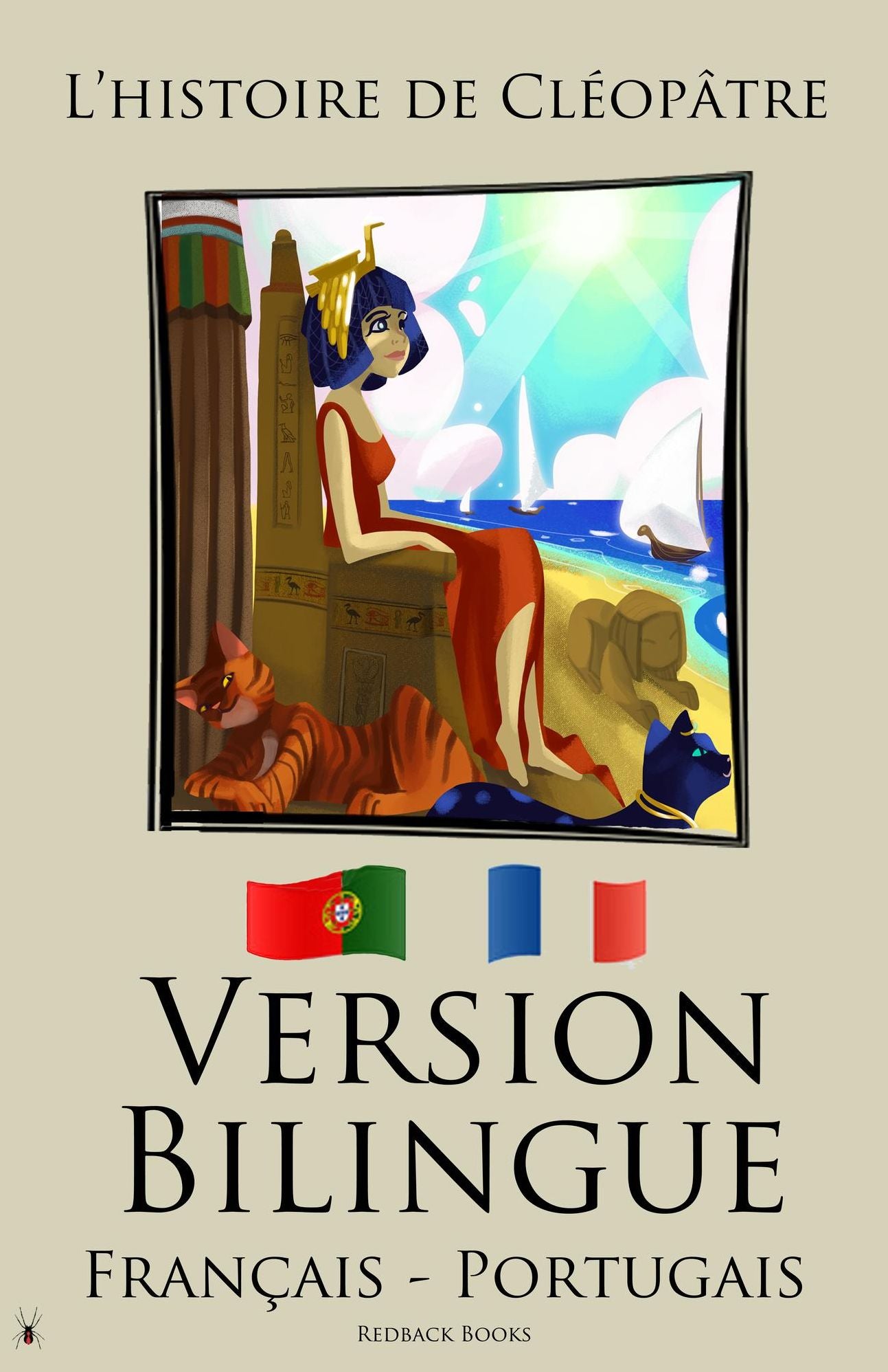 Version Bilingue - L'histoire de Cleopatre (Francais - Portugais)