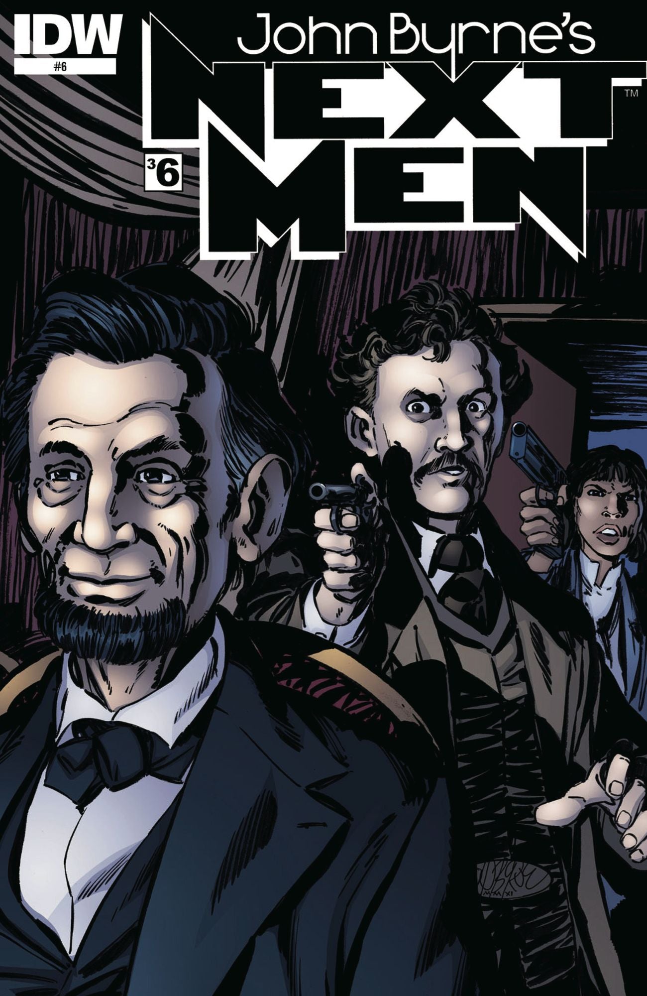 John Byrne's Next Men #(3)6