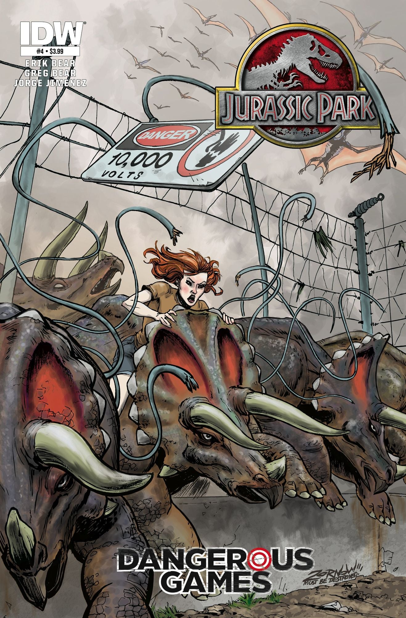 Jurassic Park: Dangerous Games #4