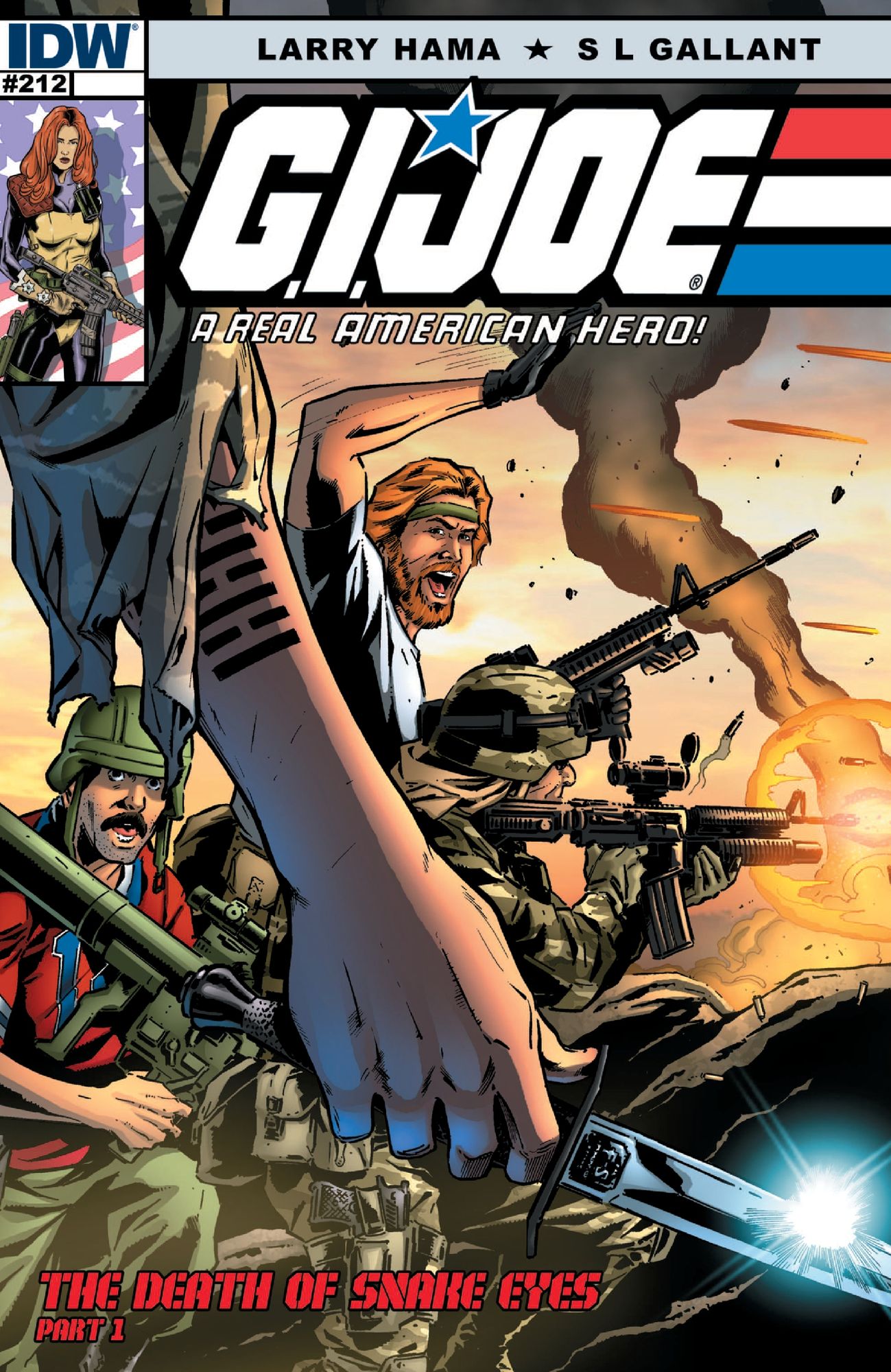 G.I. Joe: A Real American Hero #212: The Death of Snake Eyes: Part 1