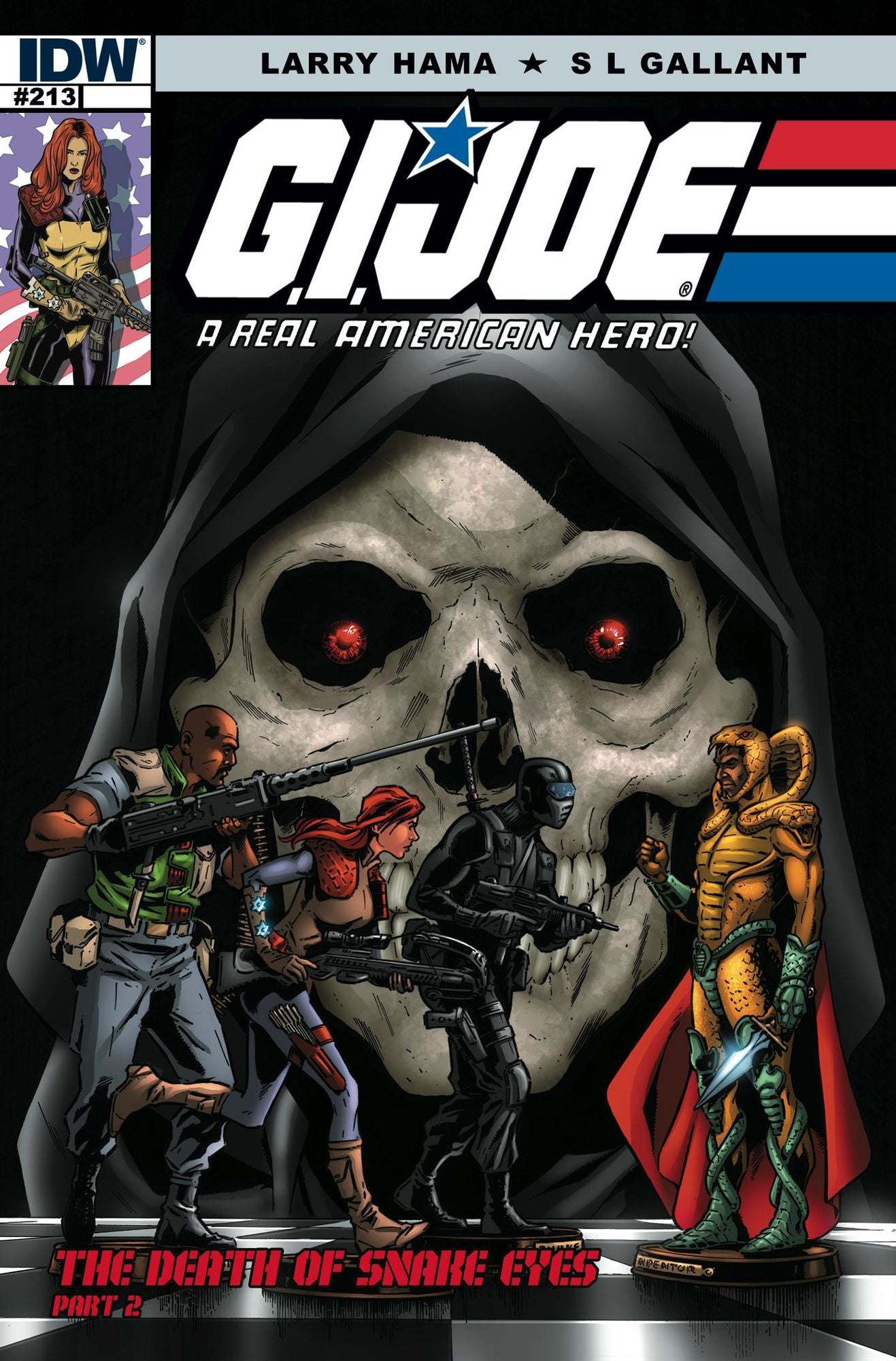 G.I. Joe: A Real American Hero #213: The Death of Snake Eyes: Part 2