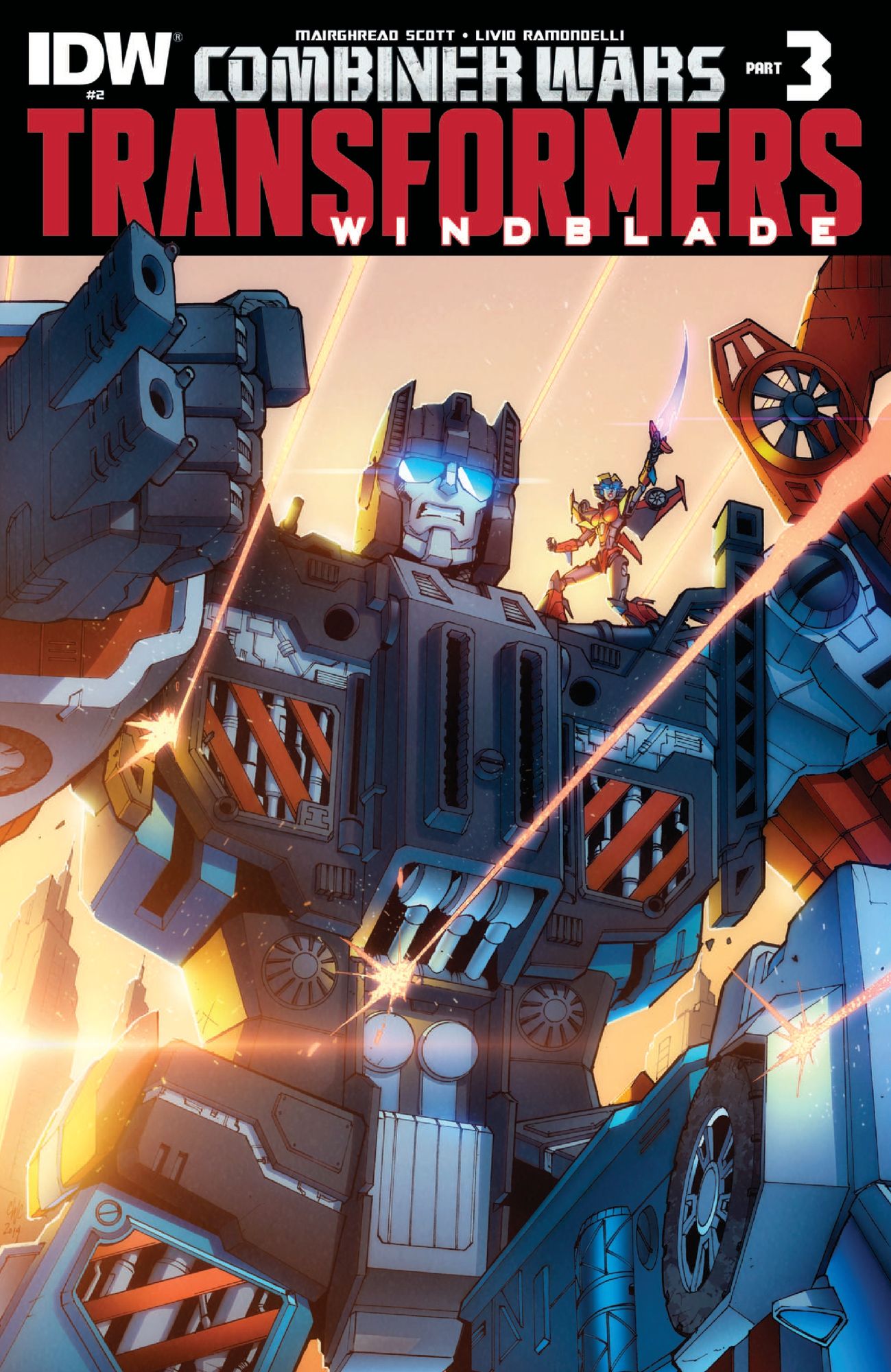 Transformers: Windblade Vol. 2 #2 - Combiner Wars
