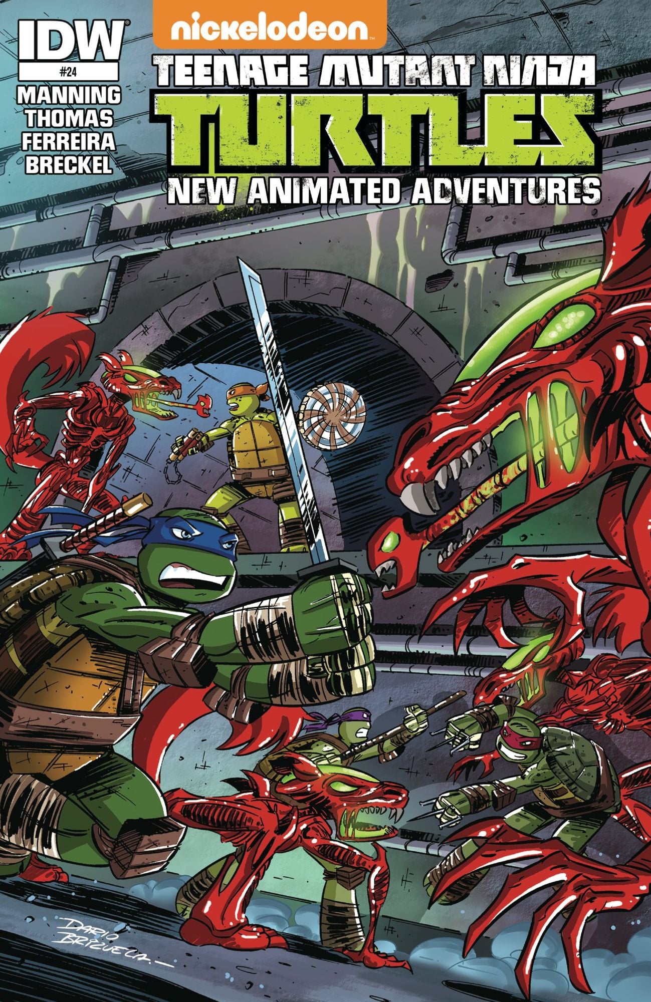 Teenage Mutant Ninja Turtles: New Animated Adventures #24