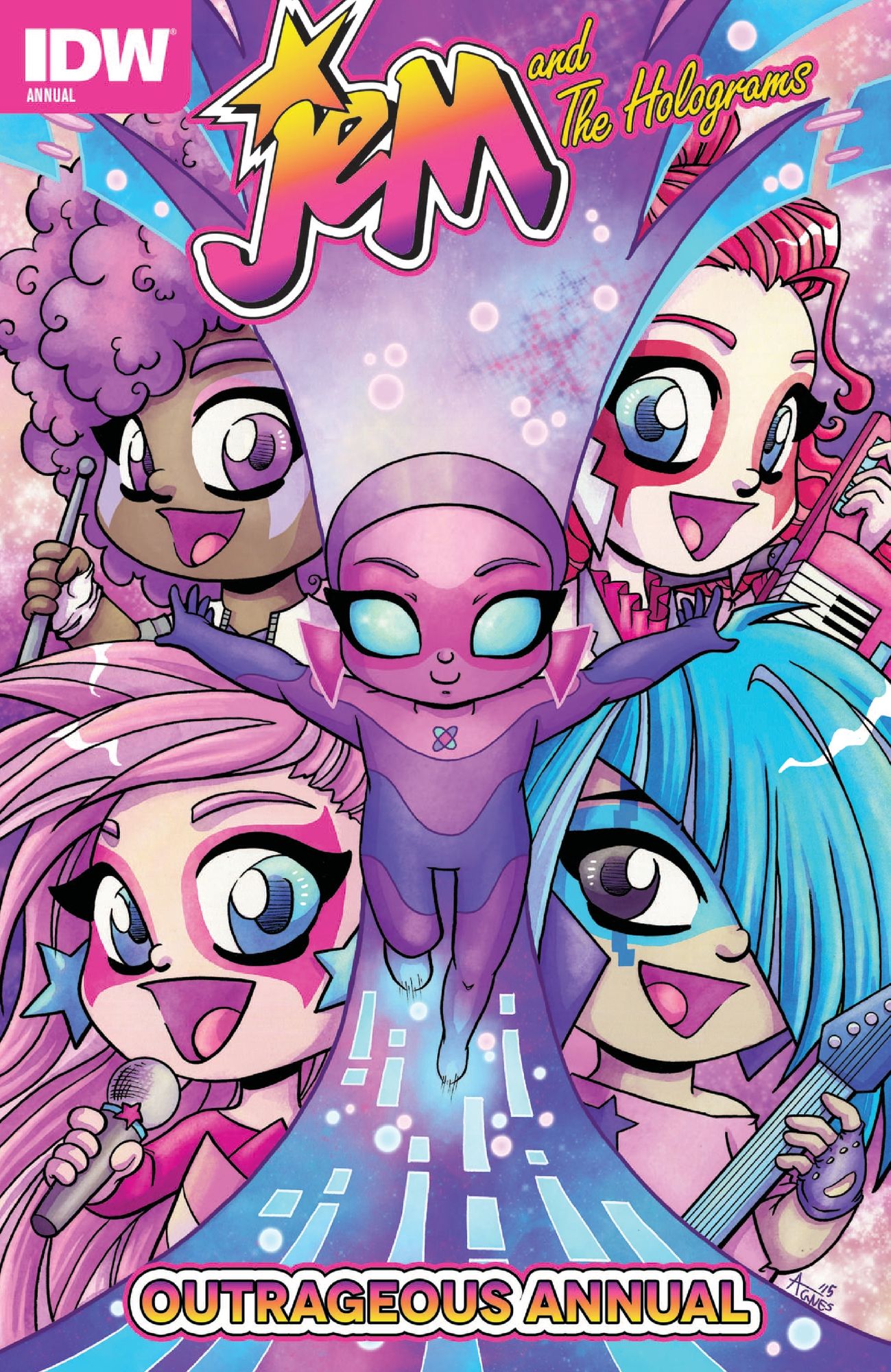 Jem and the Holograms Outrageous Annual #1