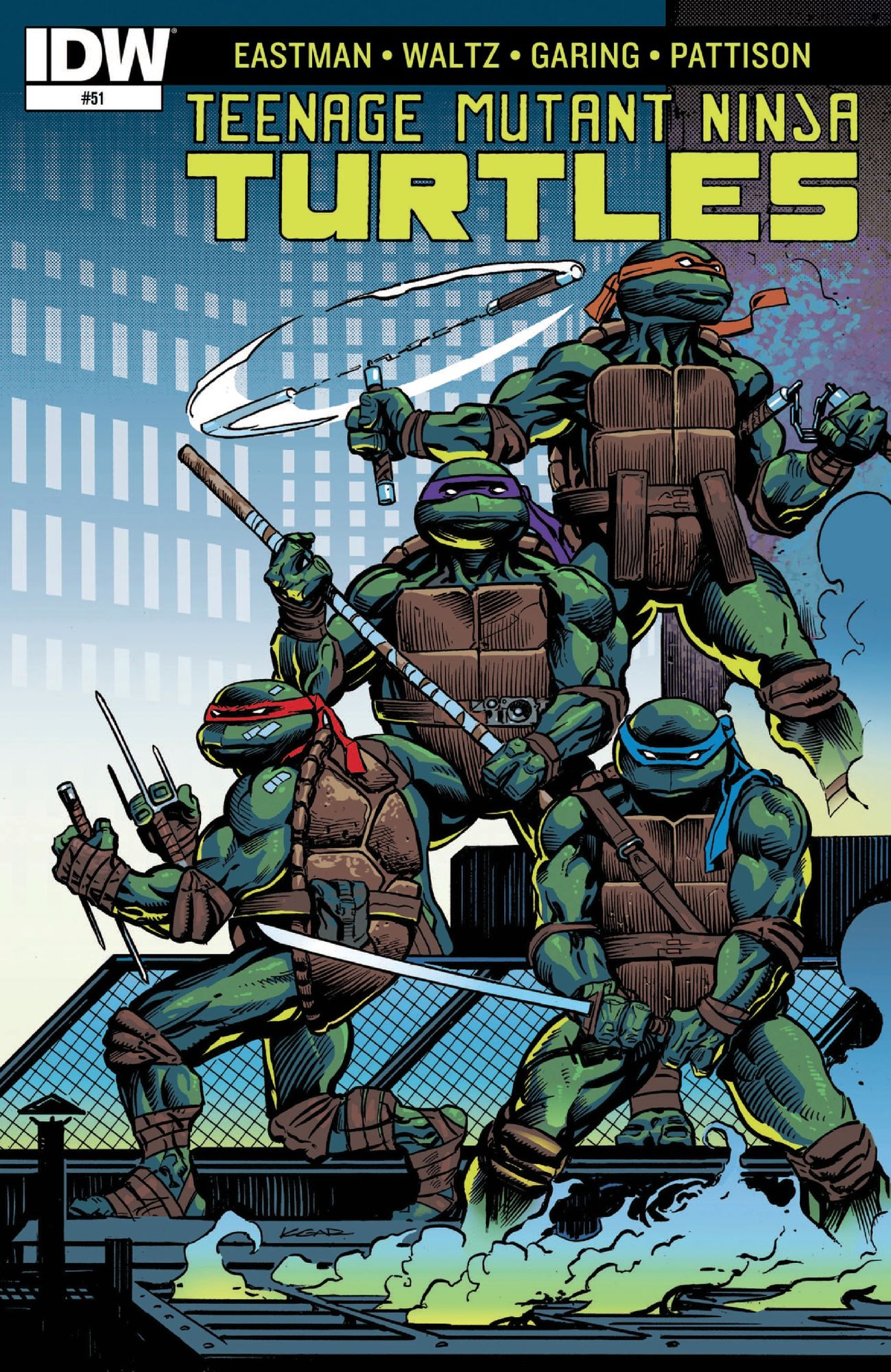 Teenage Mutant Ninja Turtles #51