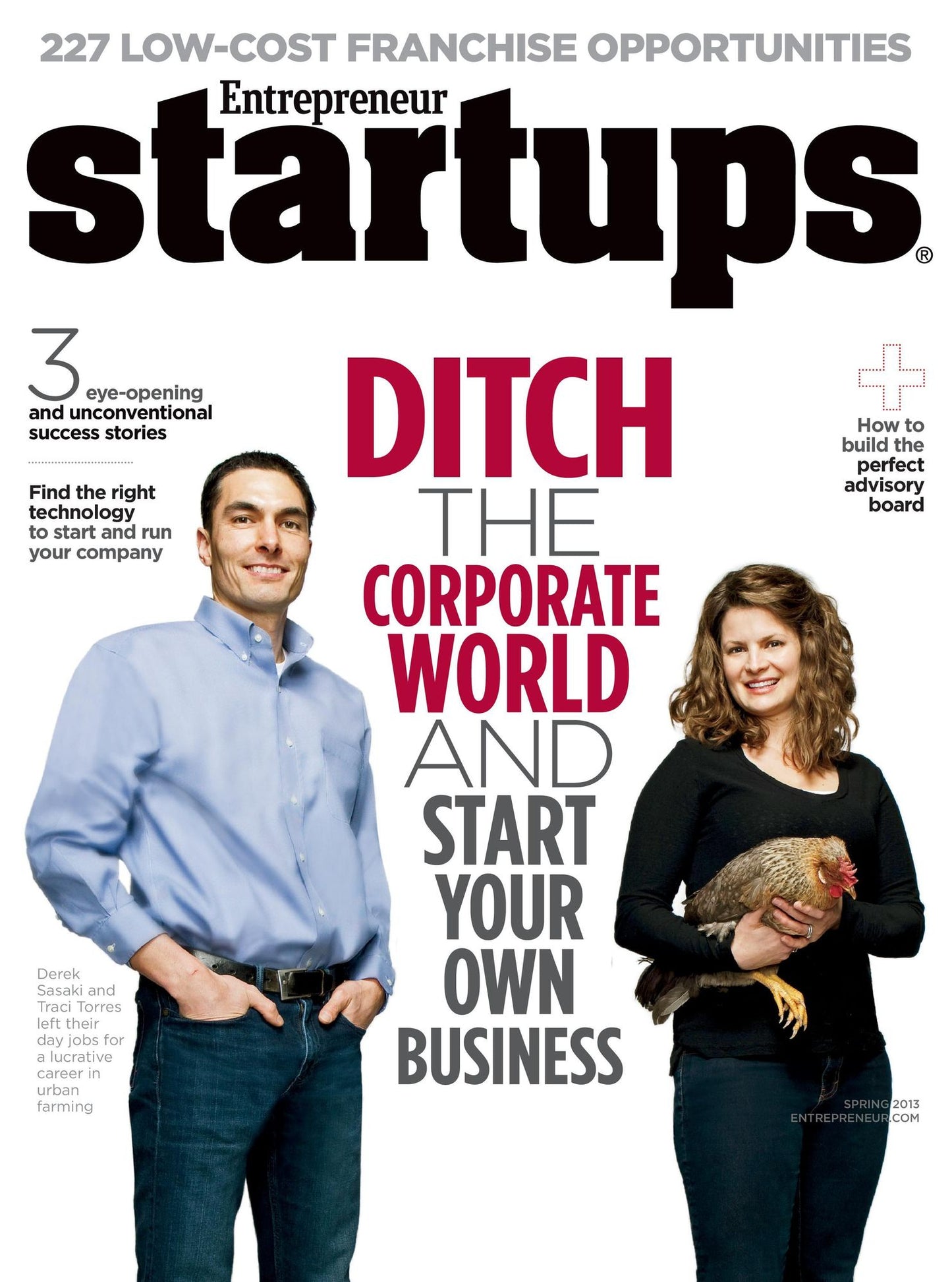 Entrepreneur's Startups - Spring 2013