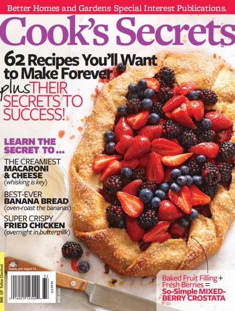 Better Homes and Gardens' Cook's Secrets 2013