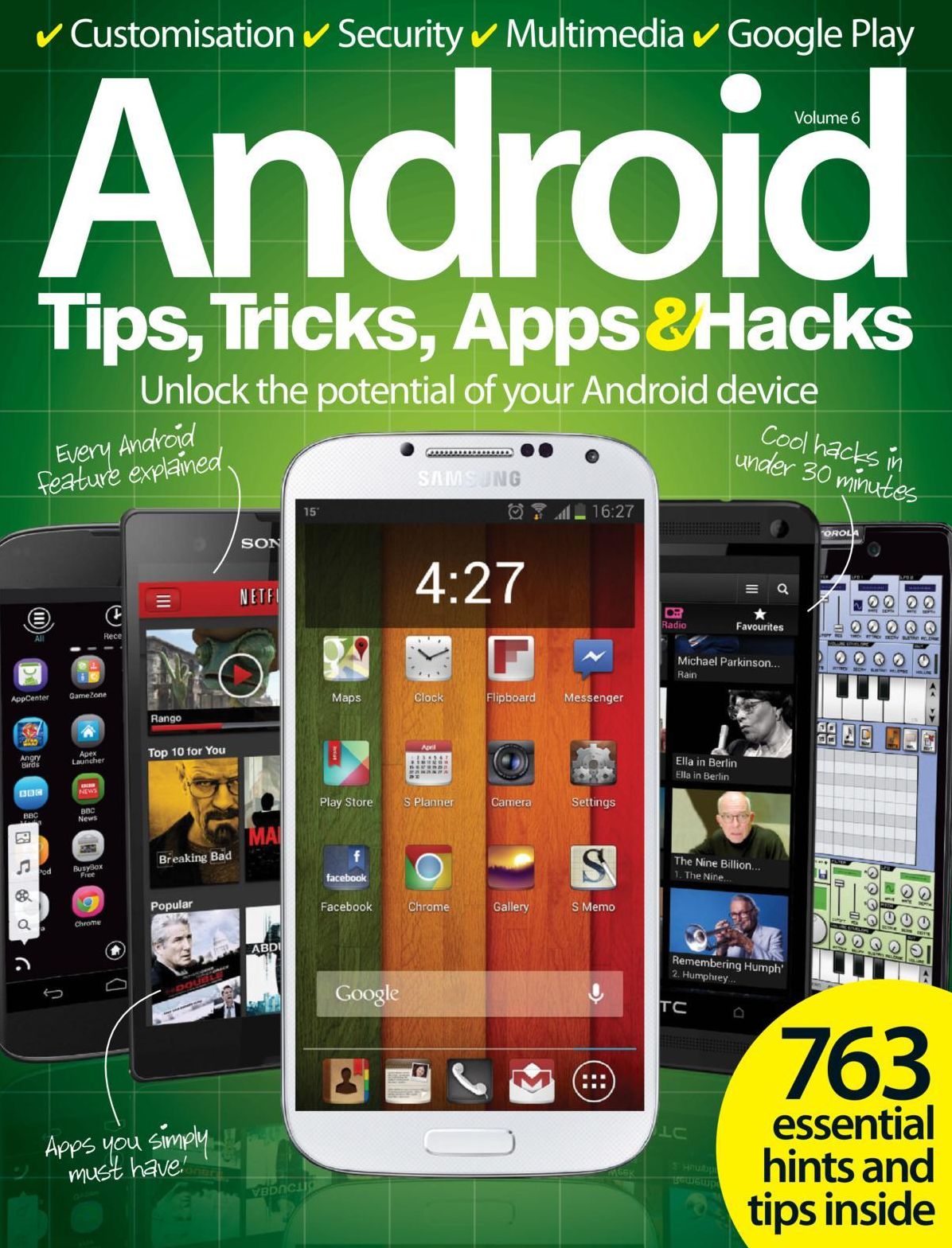 Android Tips, Tricks, Apps and Hacks Volume 6