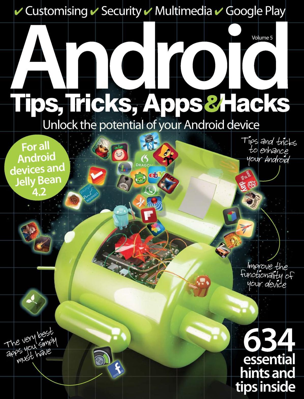 Android Tips, Tricks, Apps and Hacks Volume 5