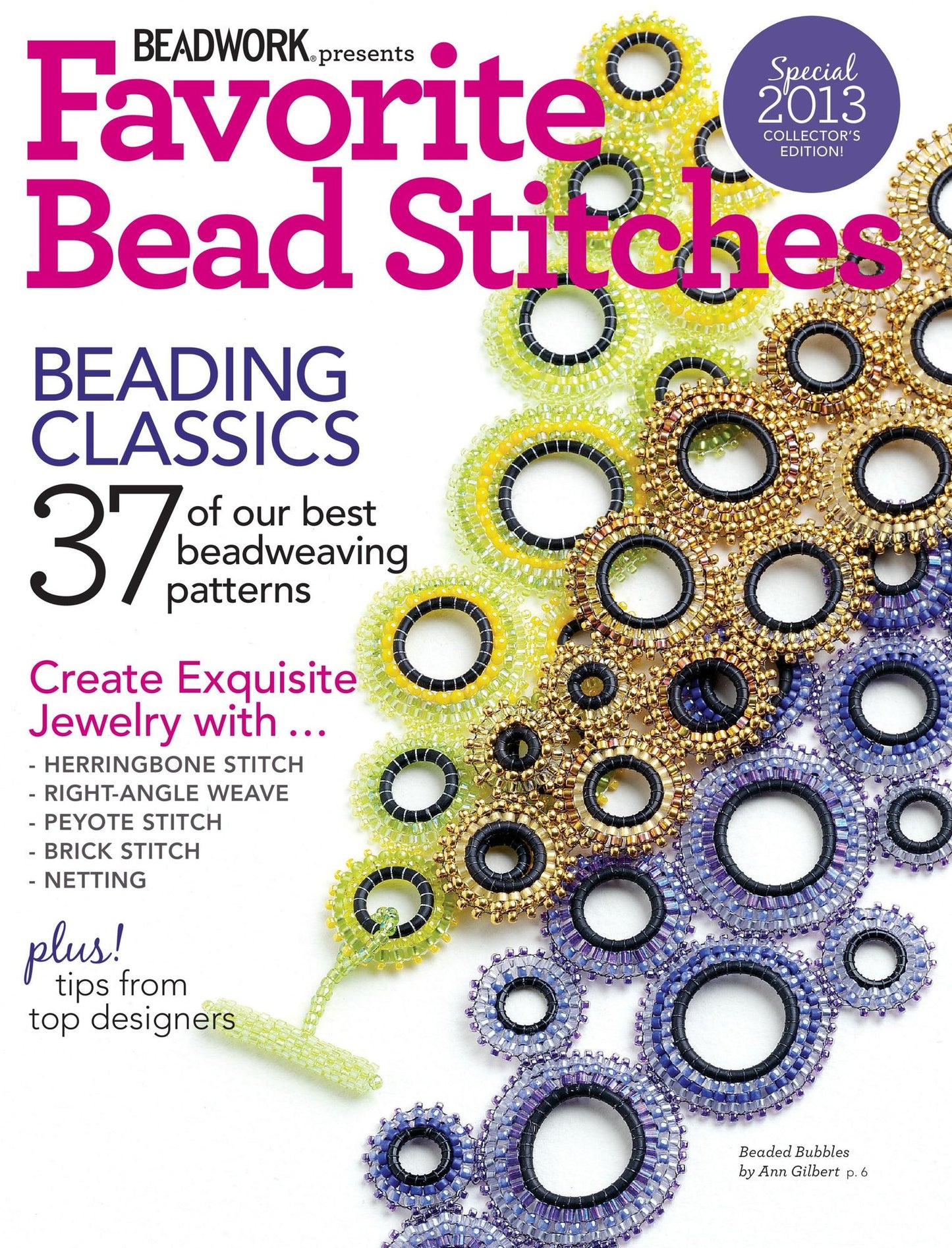 Beadwork's Favorite Bead Stitches 2013