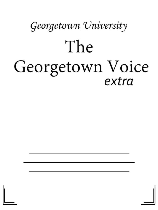 The Georgetown Voice