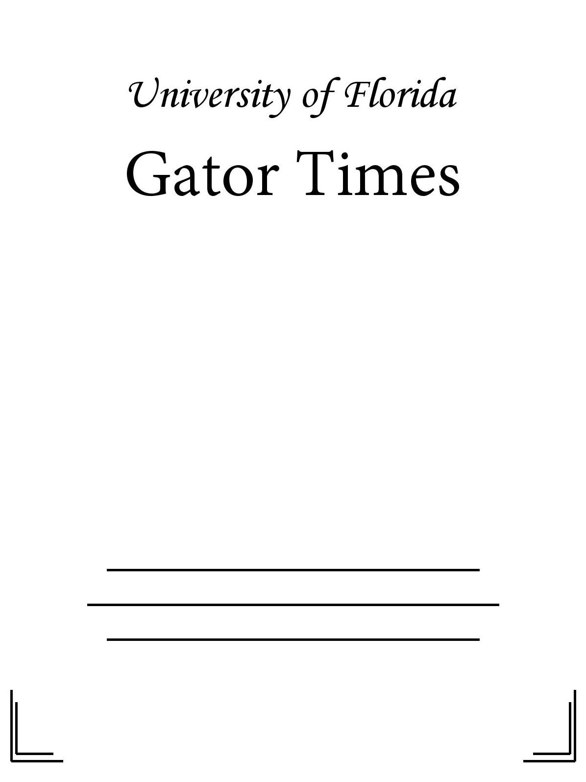 Gator Times