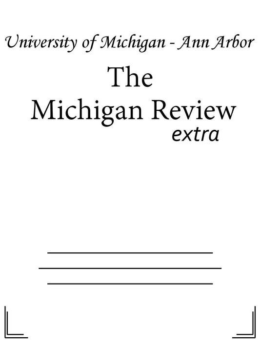 The Michigan Review