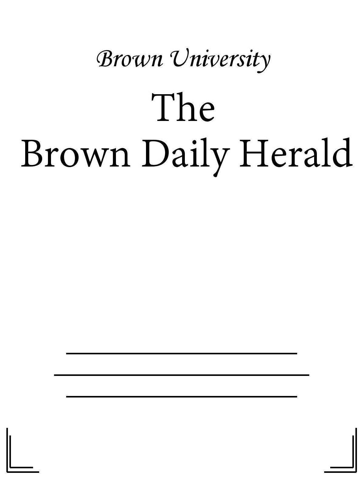 The Brown Daily Herald