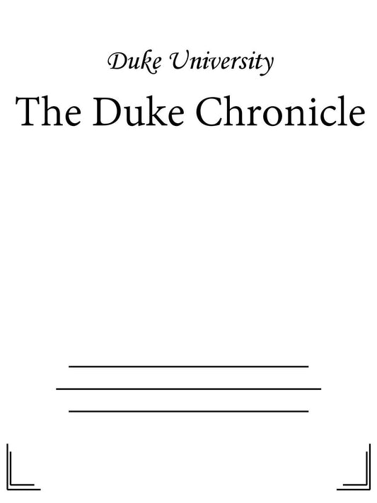The Duke Chronicle