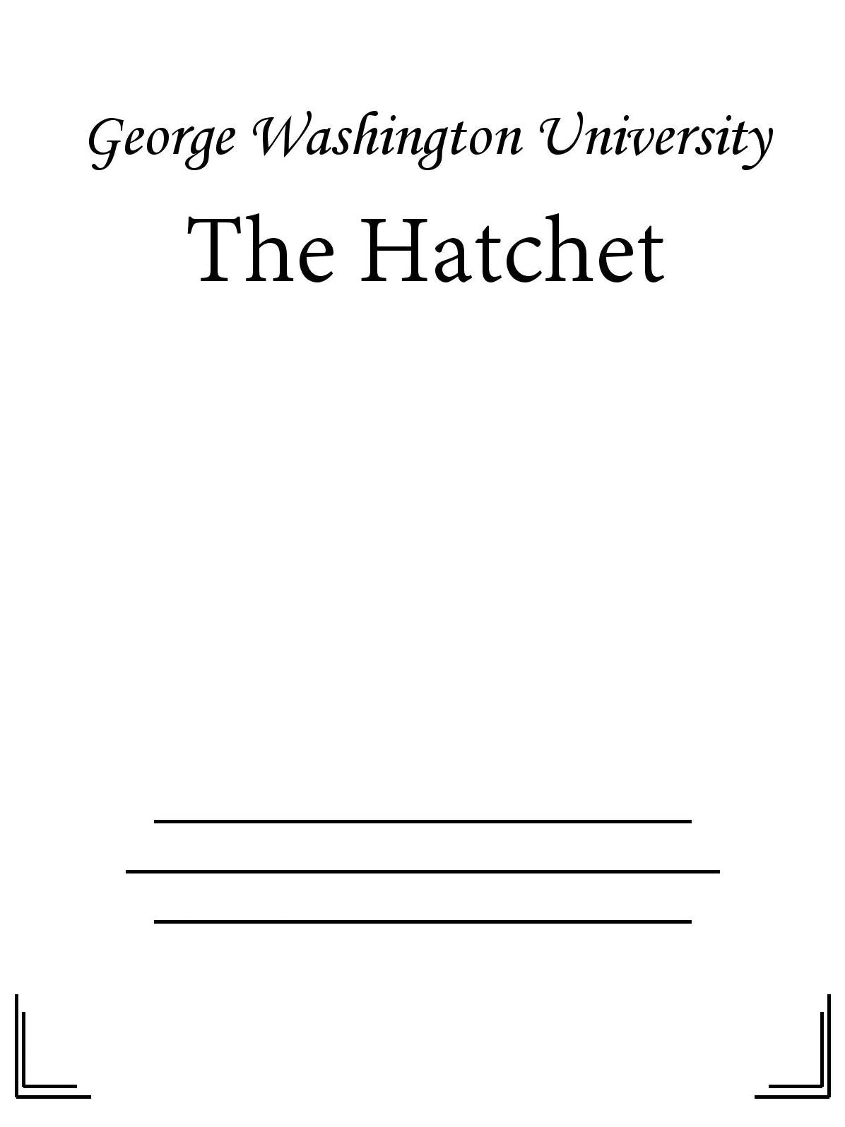 The Hatchet