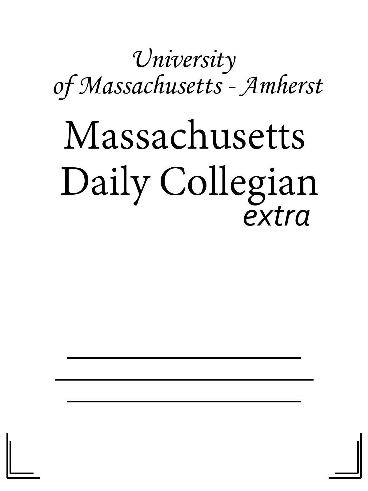 Massachusetts Daily Collegian