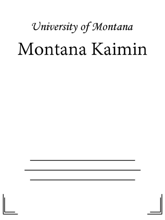 Montana Kaimin