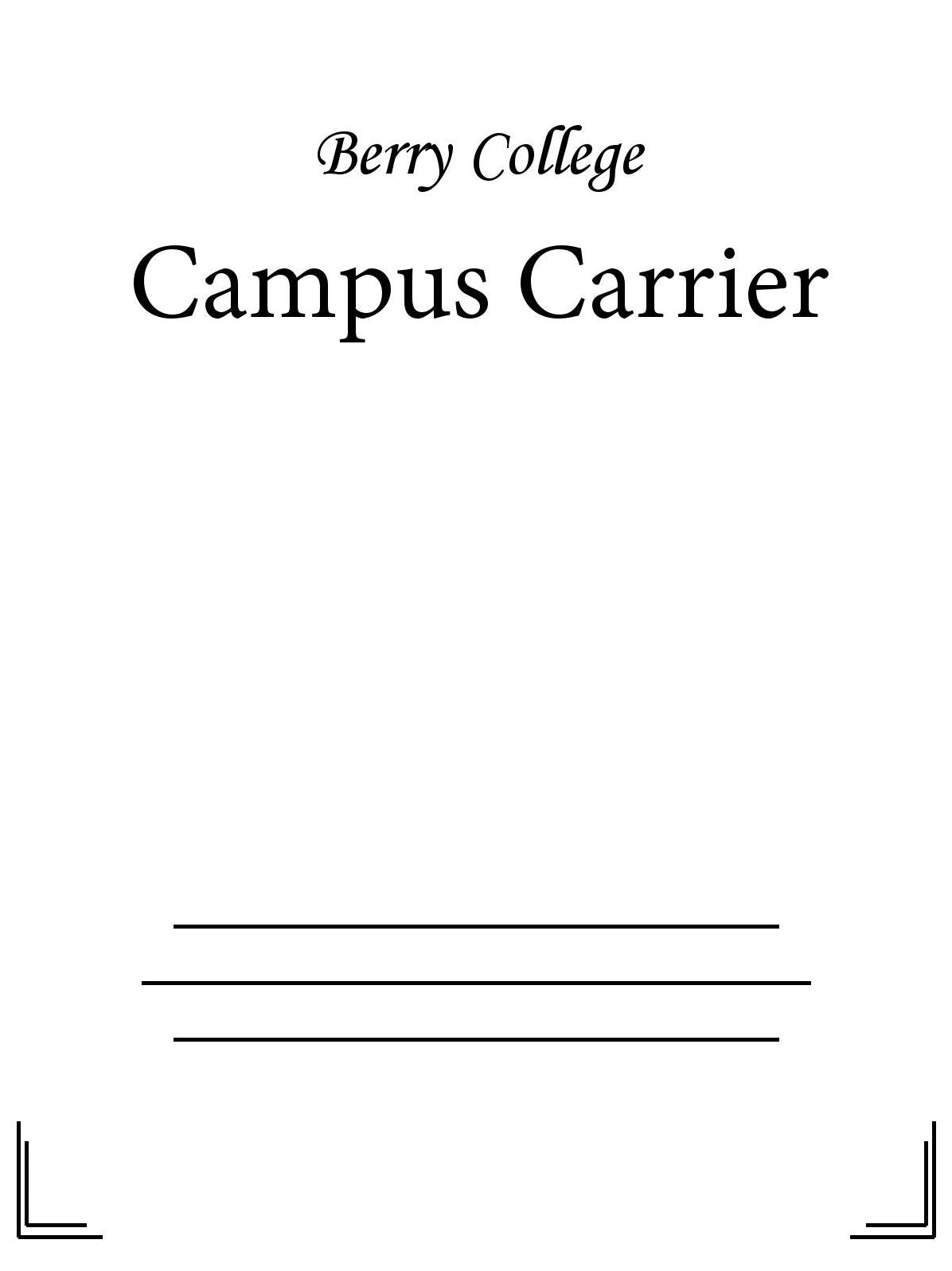 Campus Carrier