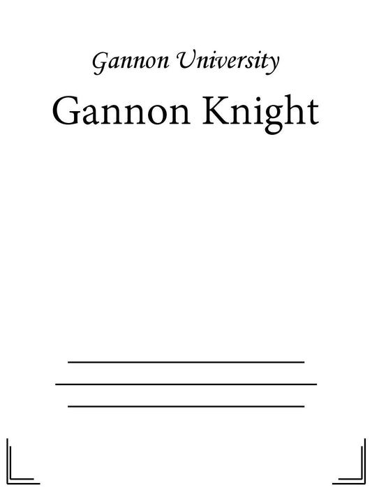 Gannon Knight