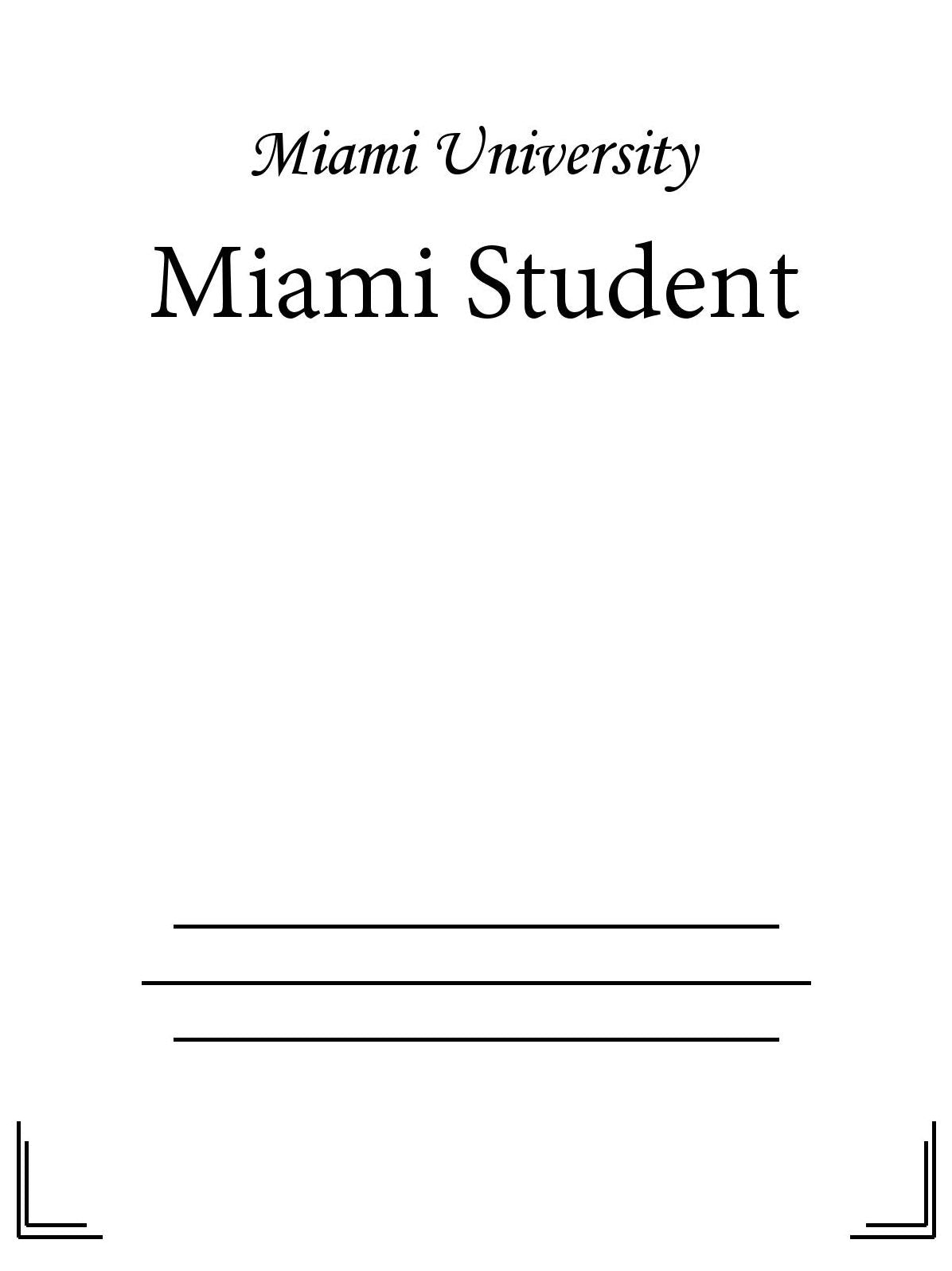 Miami Student