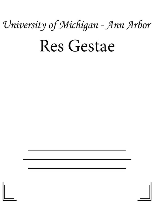 Res Gestae