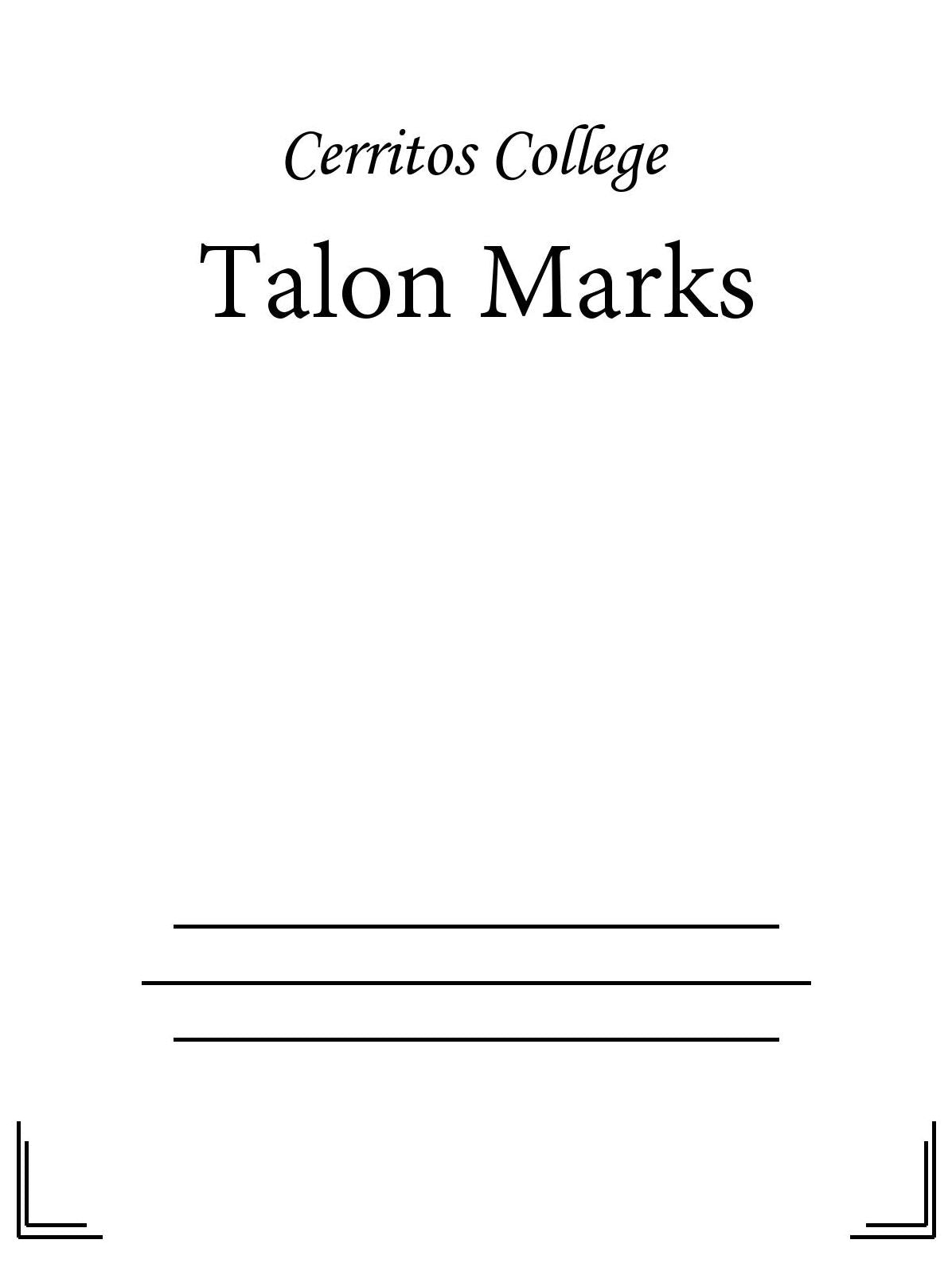 Talon Marks