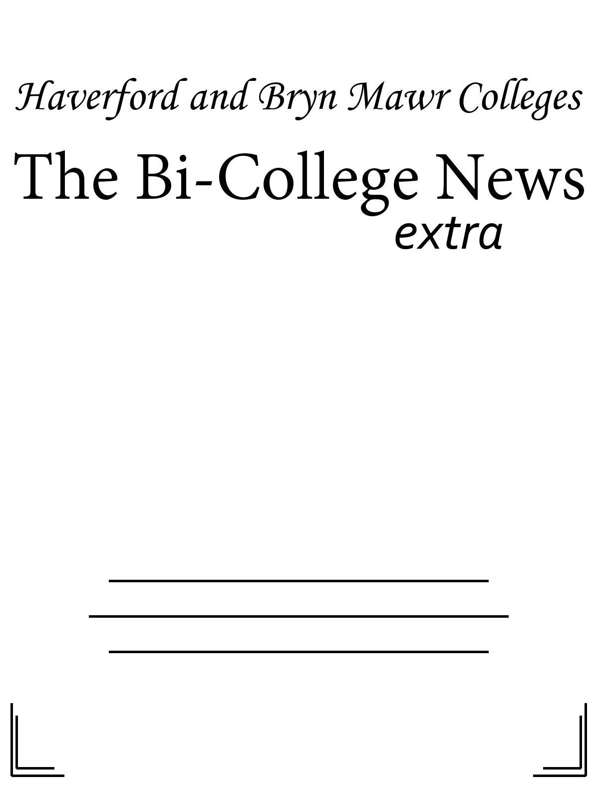 The Bi-College News