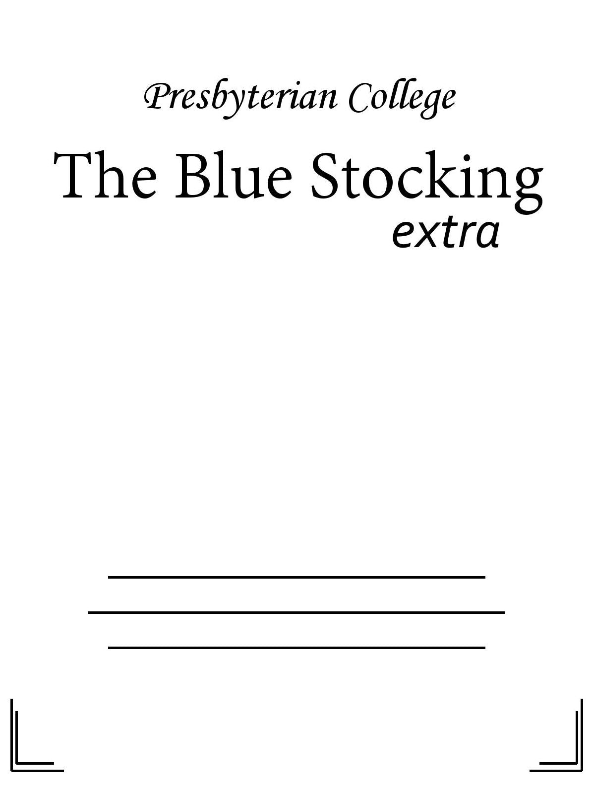 The Blue Stocking
