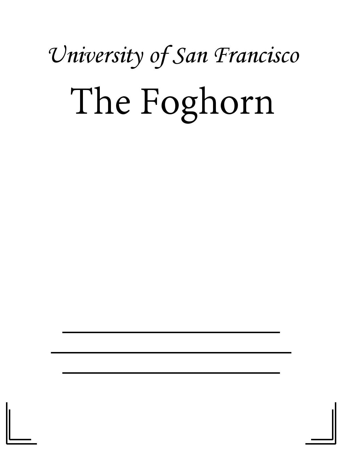 The Foghorn