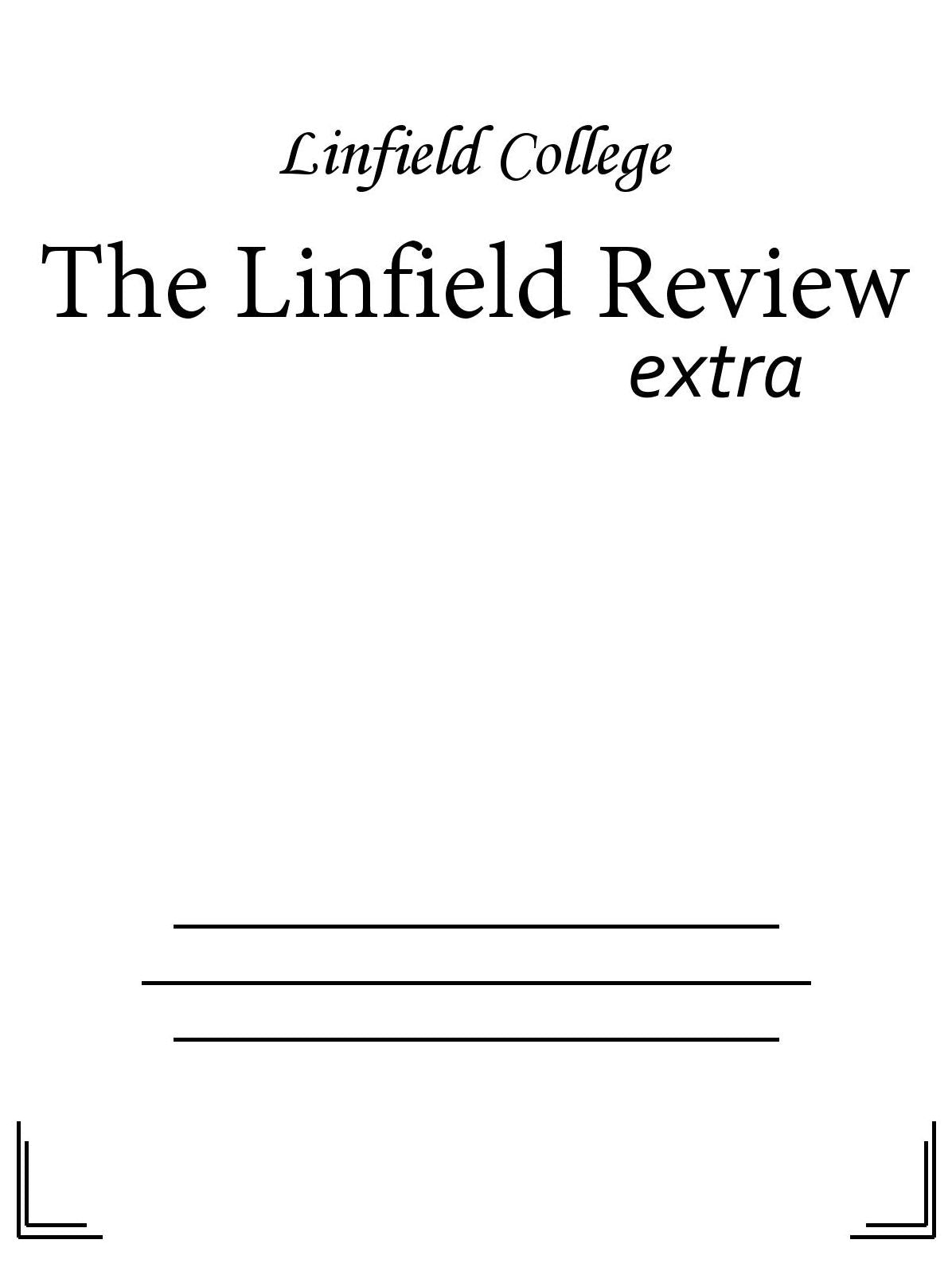 The Linfield Review