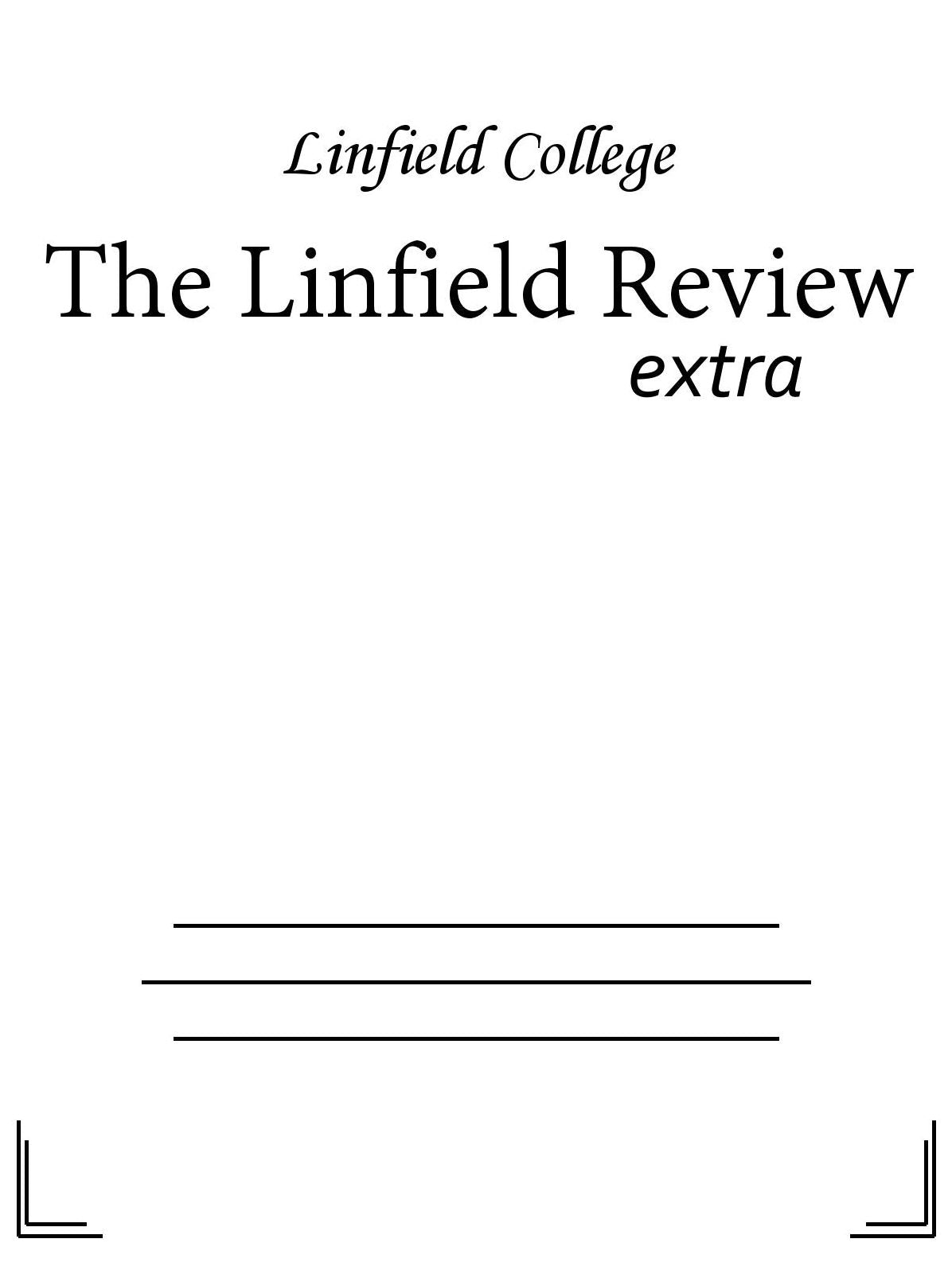 The Linfield Review