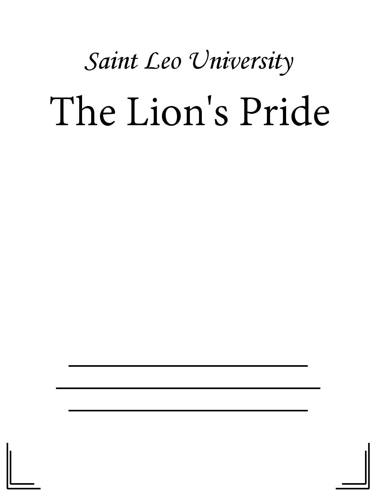 The Lion's Pride