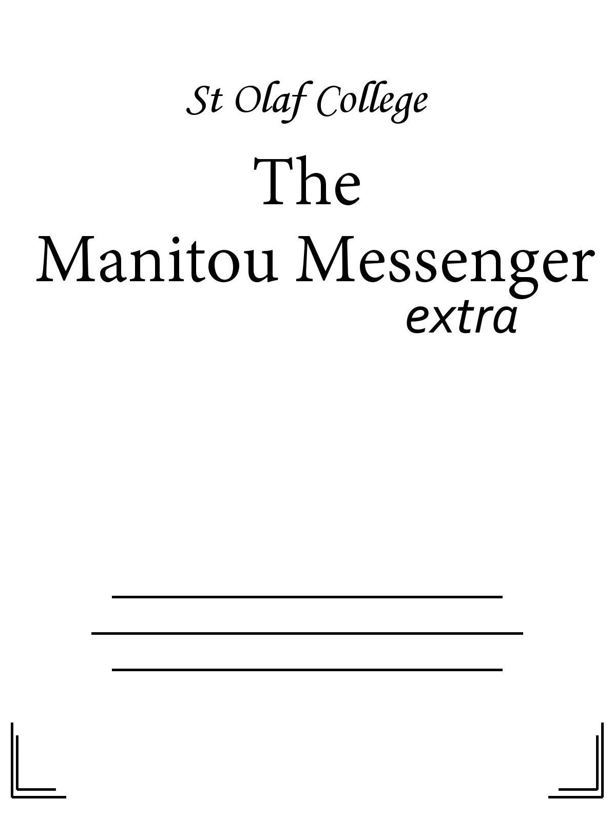 The Manitou Messenger