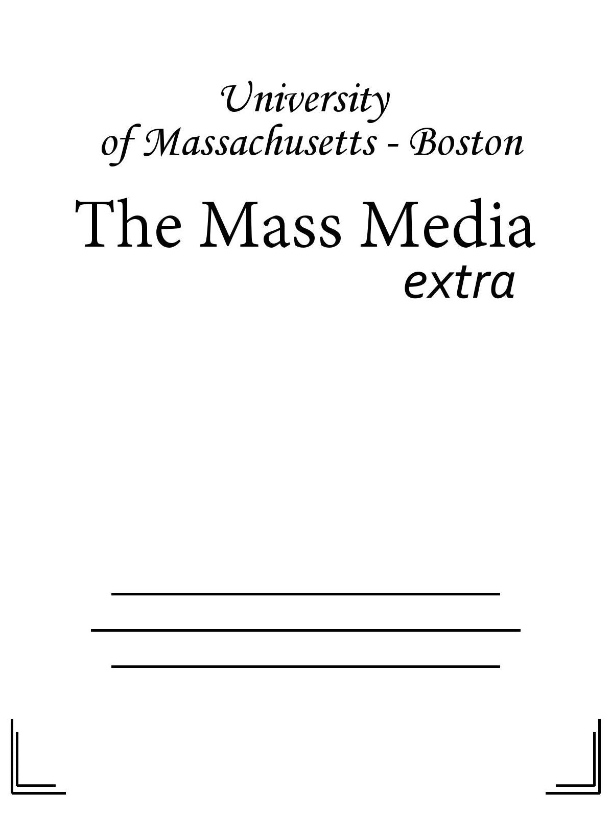 The Mass Media