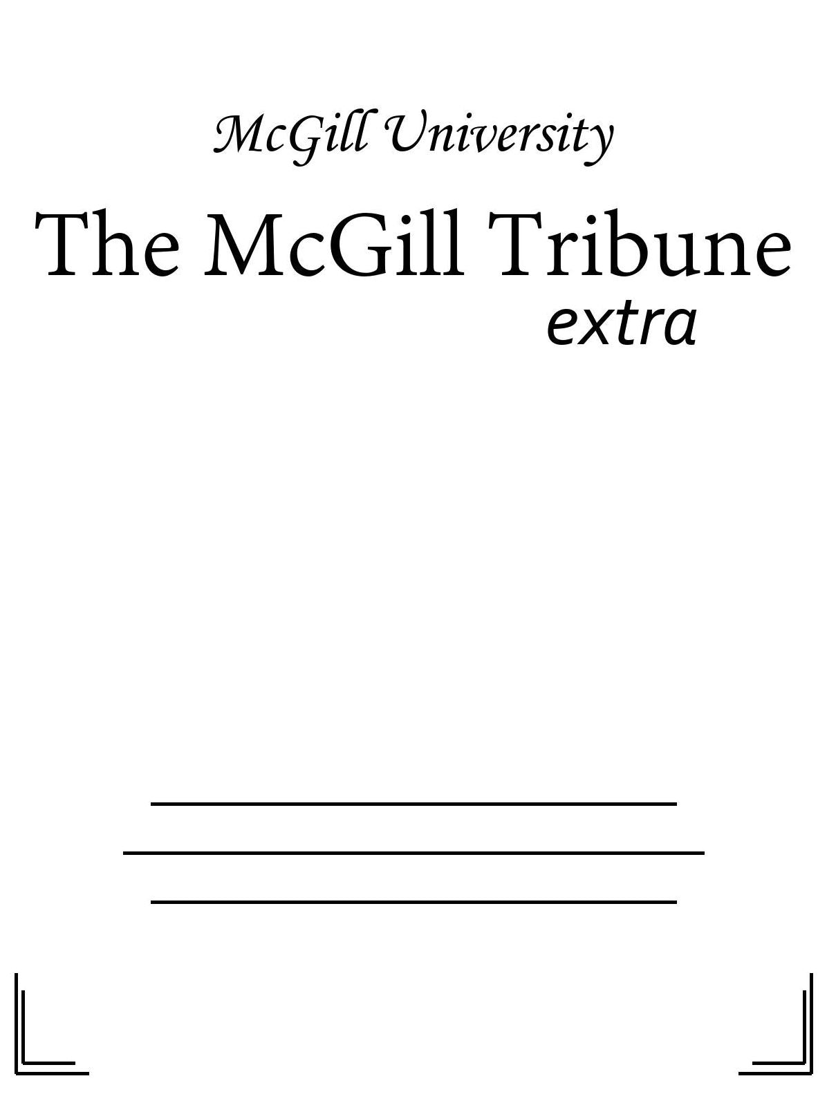 The McGill Tribune